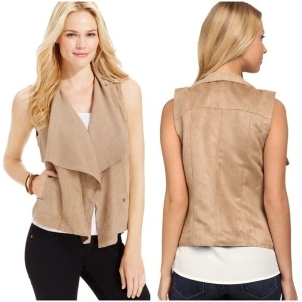 KUT‎ From The Kloth Faux Suede Perforated Vest